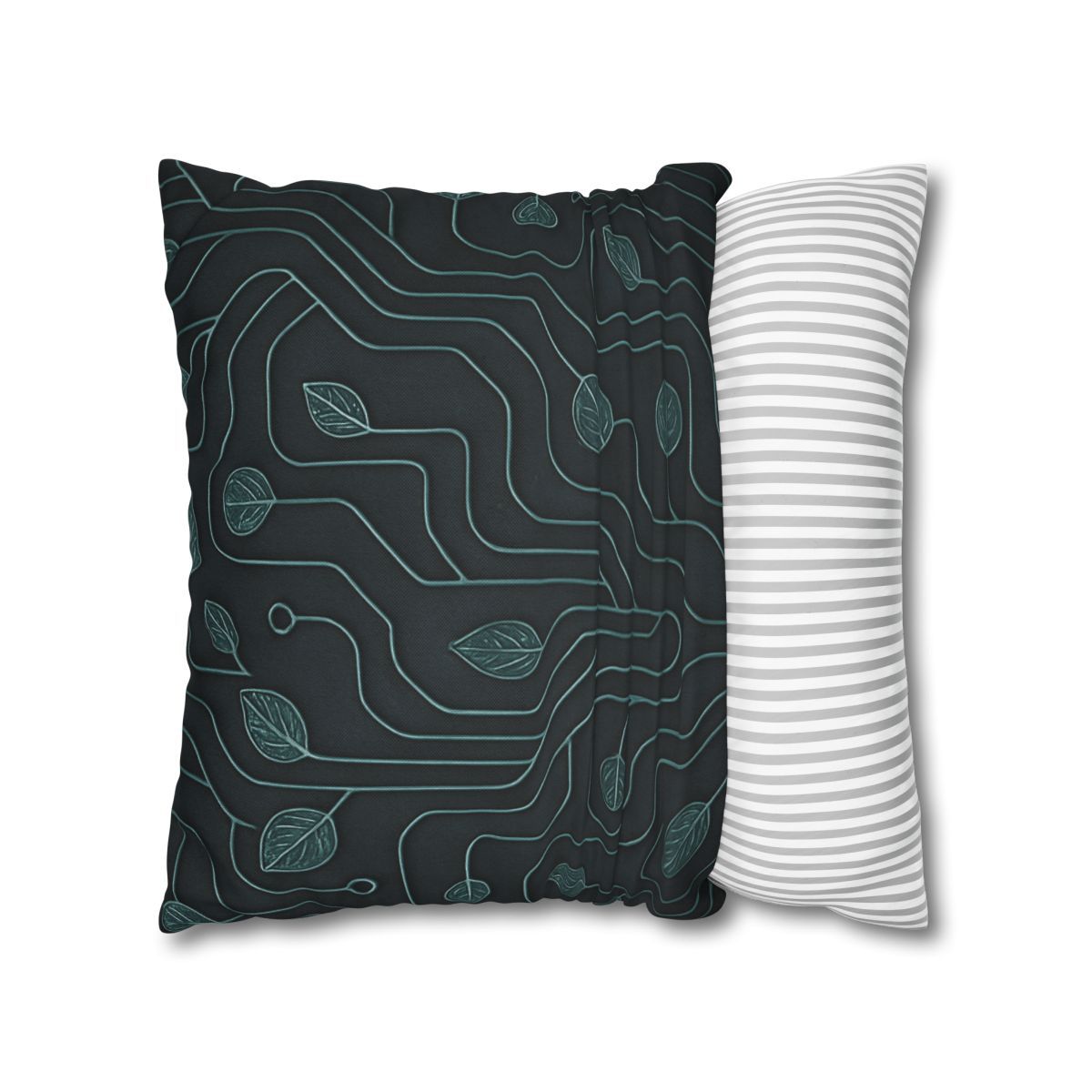 Vine Circuit Filigree stylish decorative pillowcases