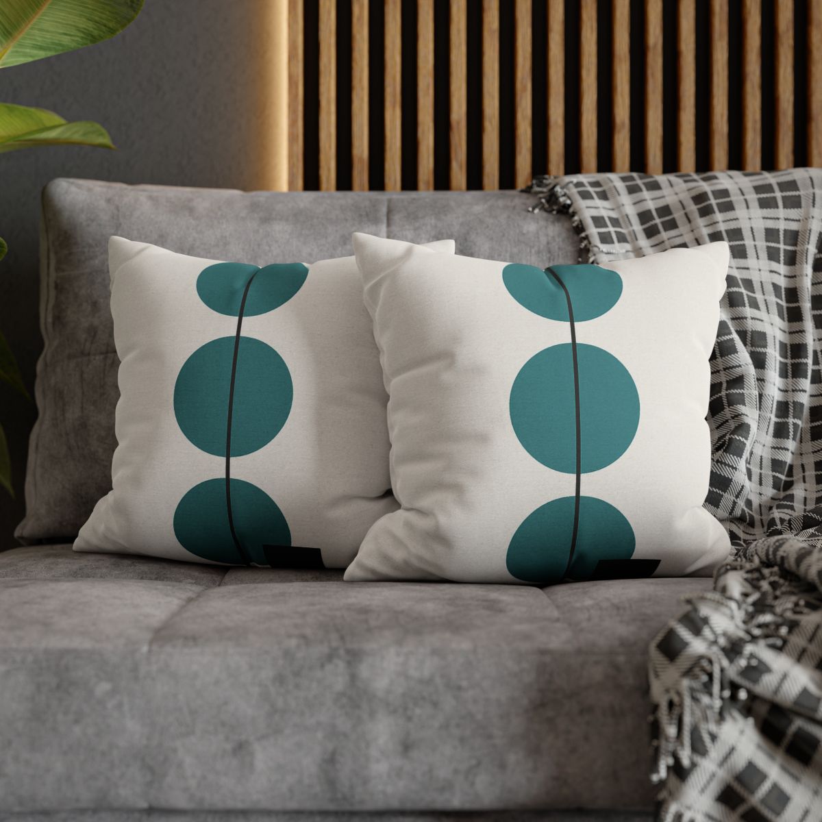 Staggered Discs With Shared Axis unique gift pillow cases