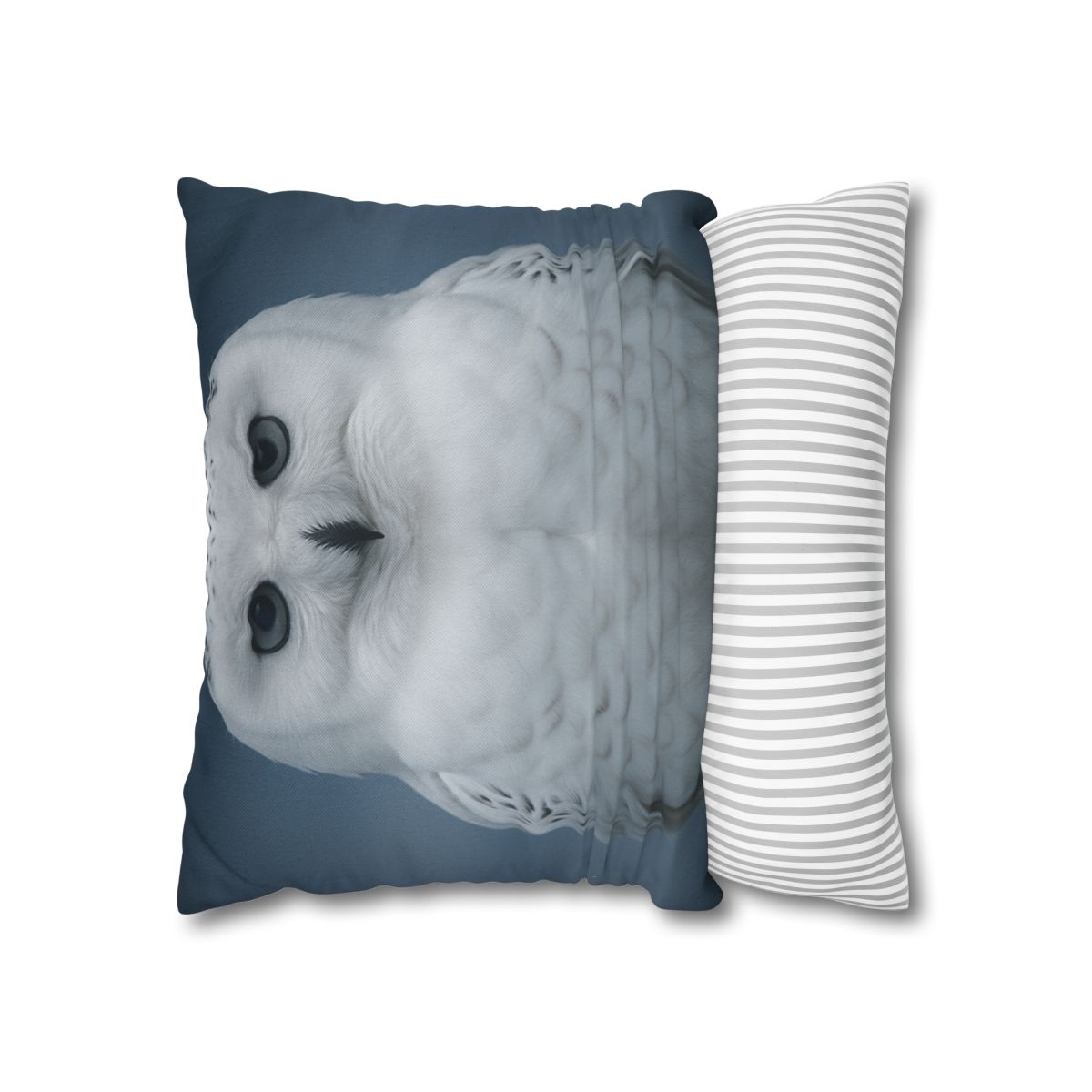 Midnight Watch Snowy Owl designer print pillow cases