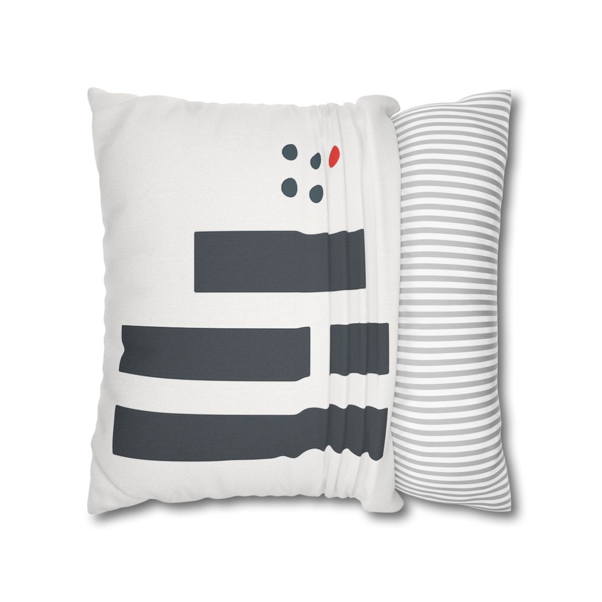 Stepped Columns With Missing Cell Grid trendy patterned pillow cases