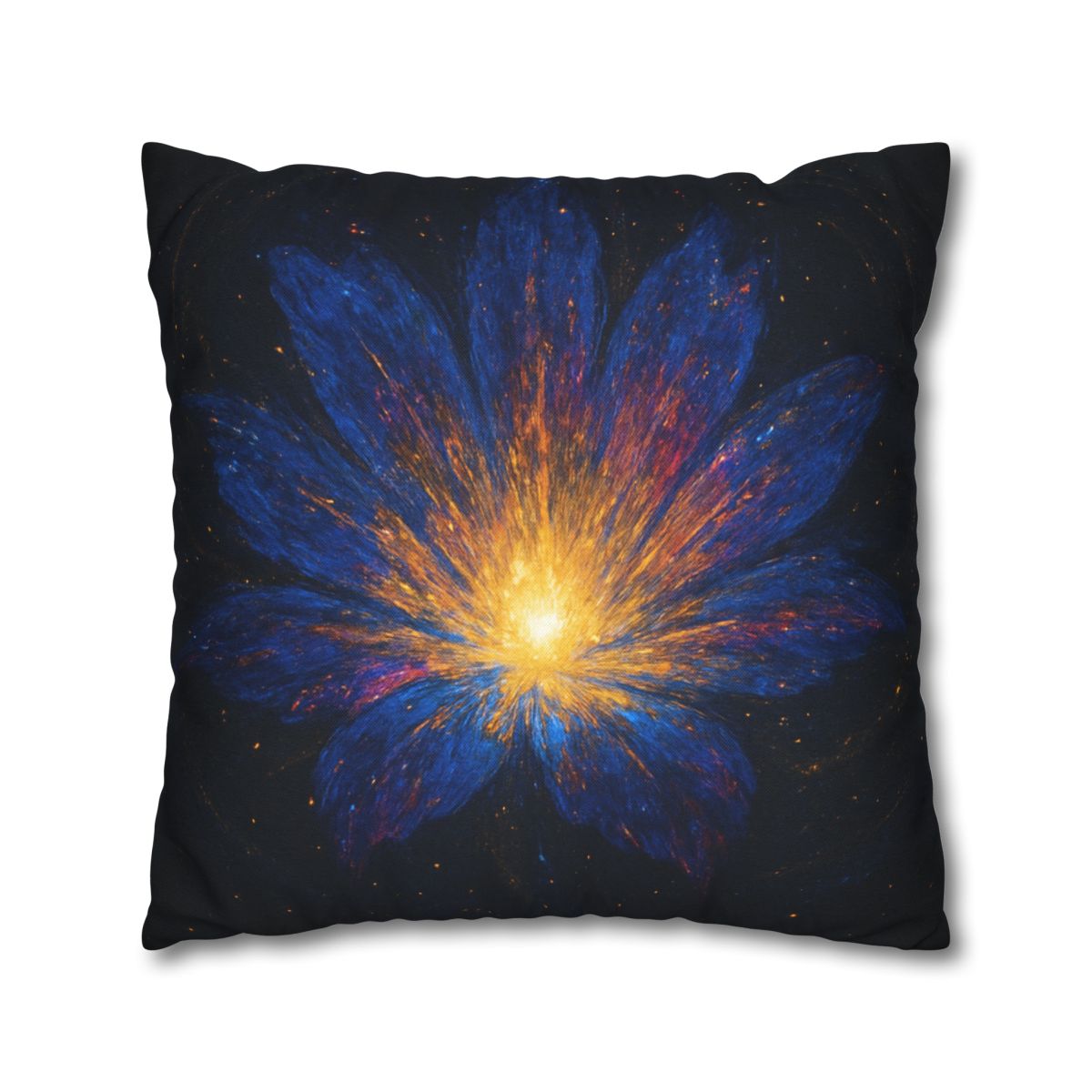 Prismatic Starforge Bloom comfortable bedding pillow covers