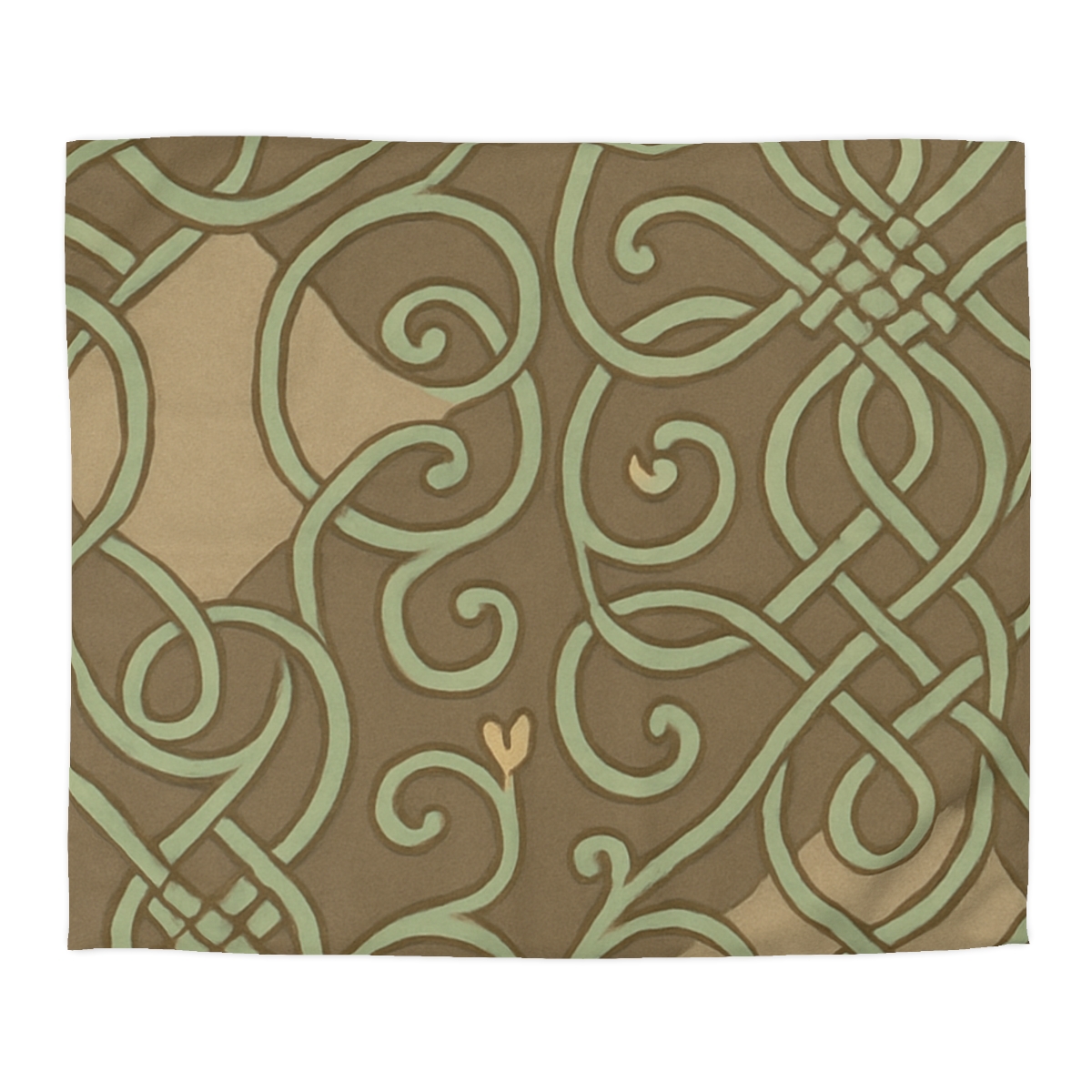 Vine Lattice Mosaic designer printed duvets