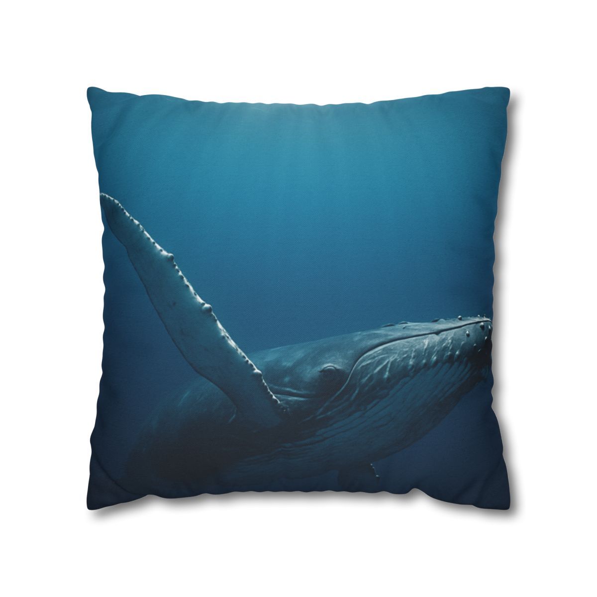 Nebula Dive Humpback Whale soft cotton pillow cases