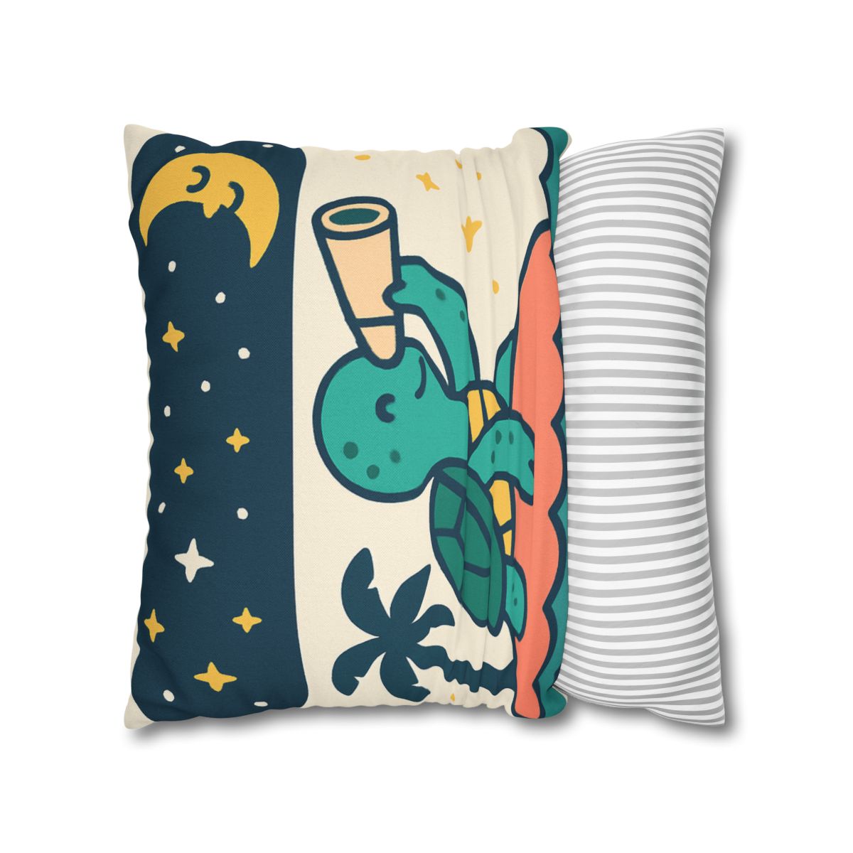 Stargazer Sea Turtle Adventure comfortable bedding pillow covers