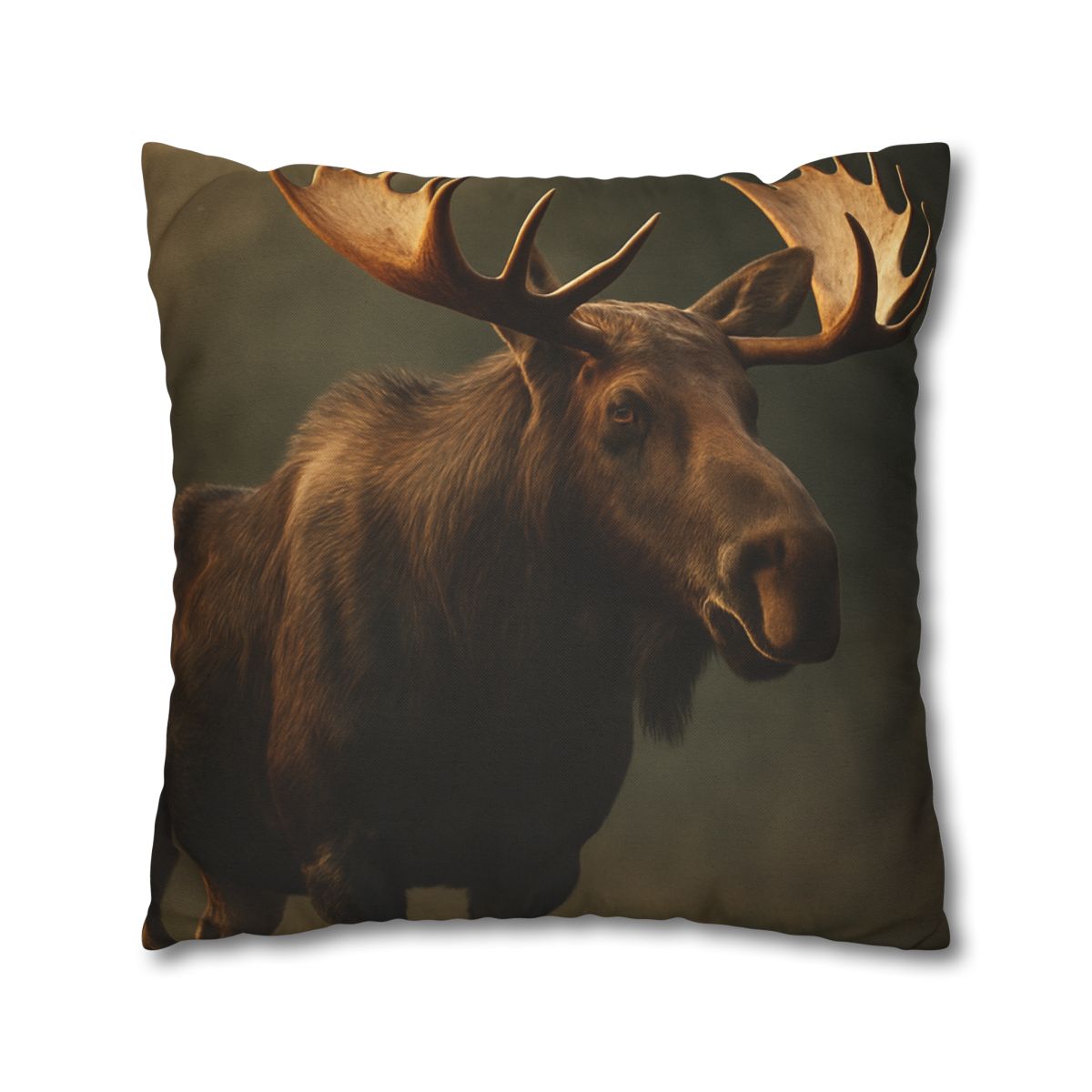 Starlit Crown Moose designer print pillow cases