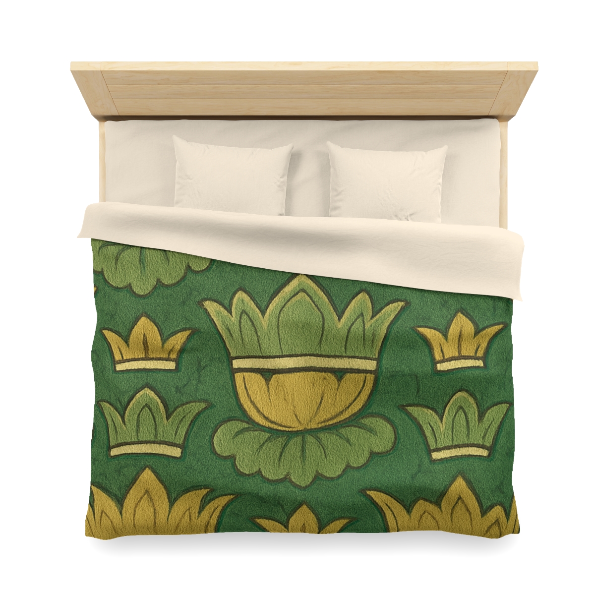 Calyx Crown Tessellation personalized bedding duvets