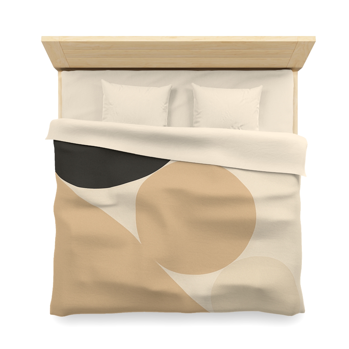 Triptych Of Offset Circles duvets for gifts