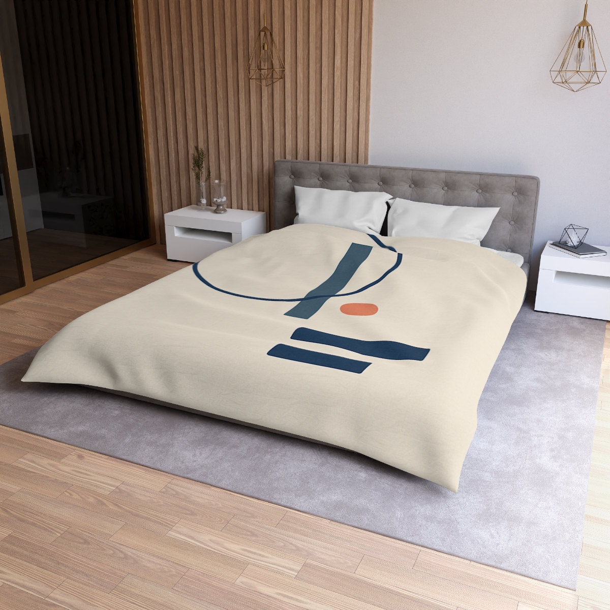 Quiet Orbit With Split Bars warm winter duvets