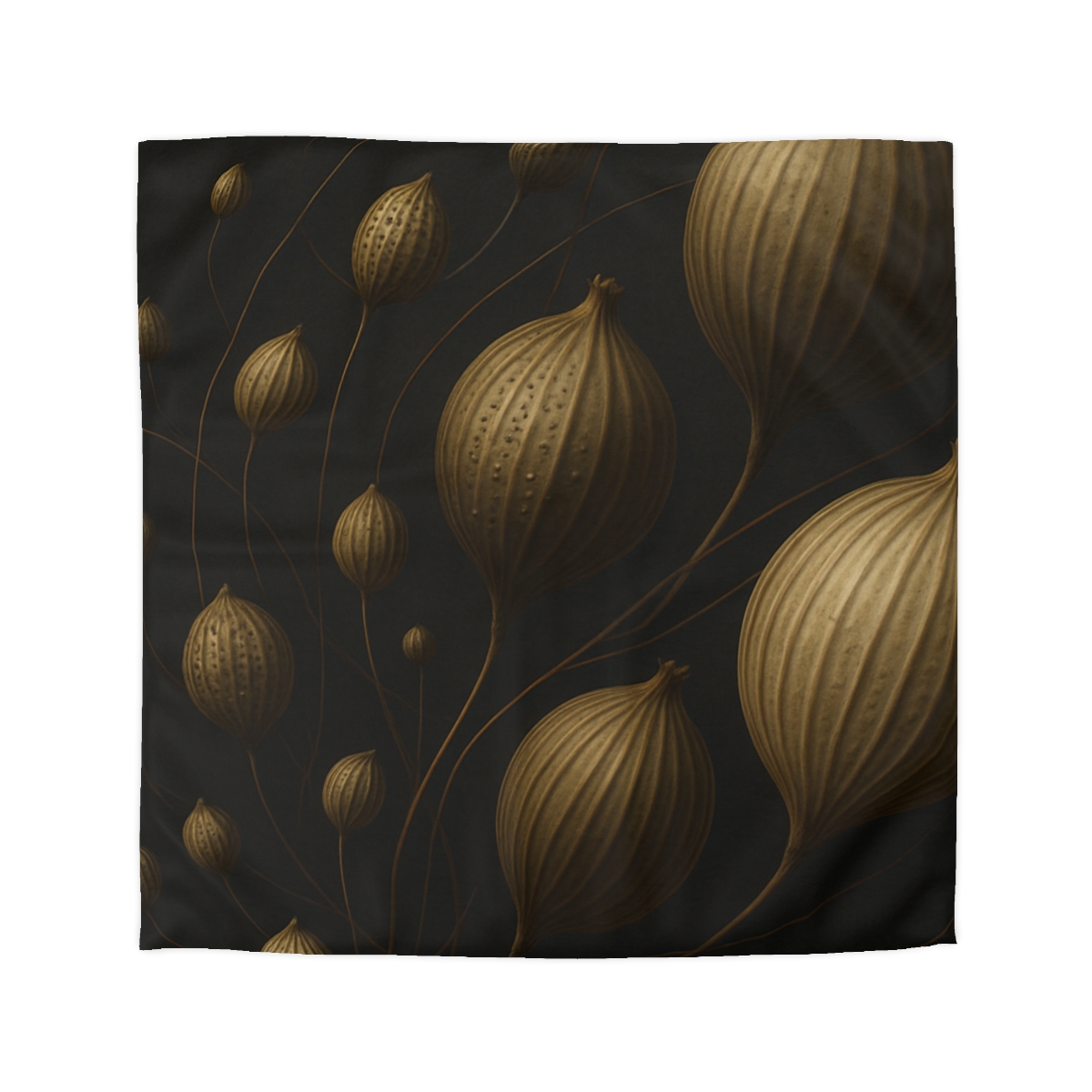Seed Pod Orbital Cluster duvets for gifts