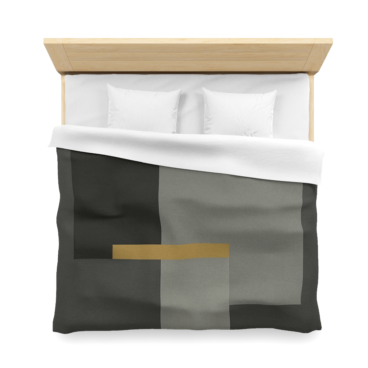 Offset Rectangles And Narrow Bridge warm winter duvets