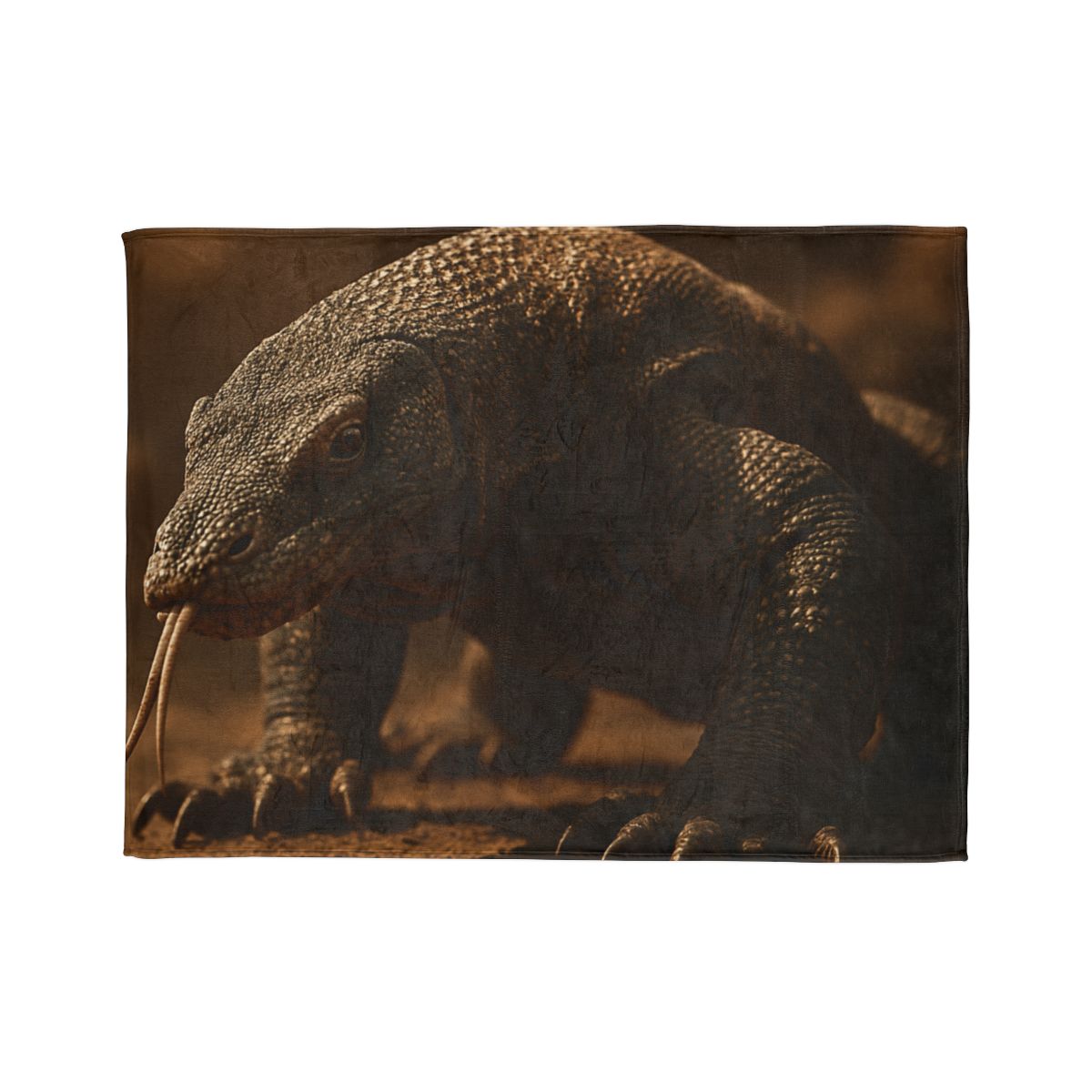 Ancient Sentinel Komodo Dragon unique gift blanketscustom blankets