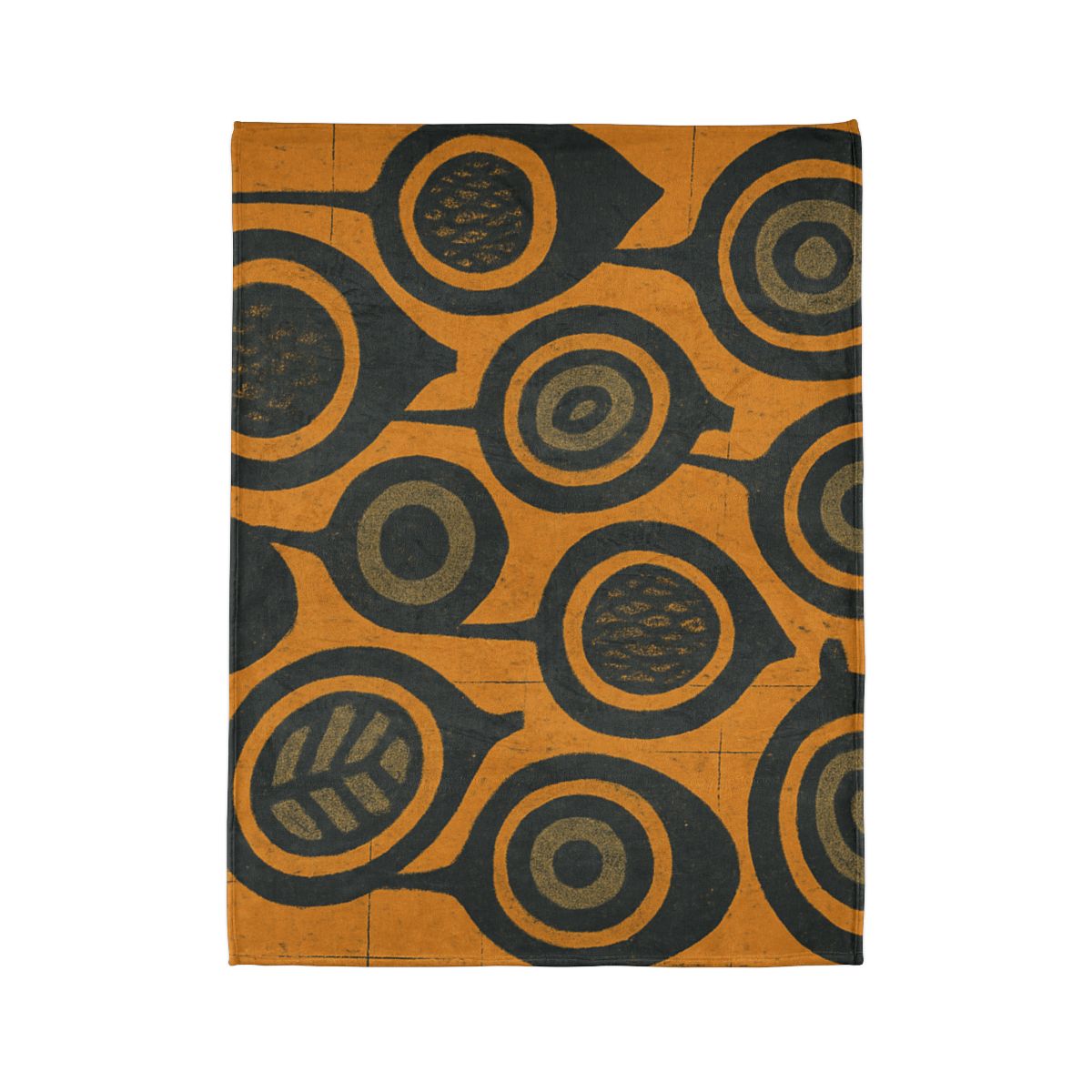 Seed Pod Cluster Matrix designer printed blankets
