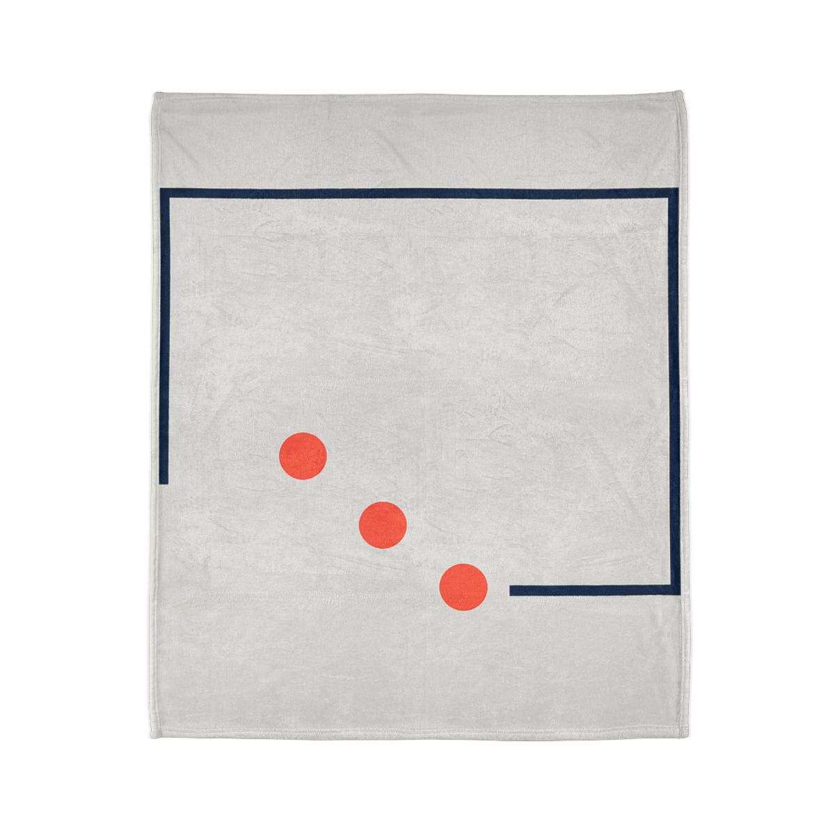 Diagonal Constellation Frame designer printed blankets