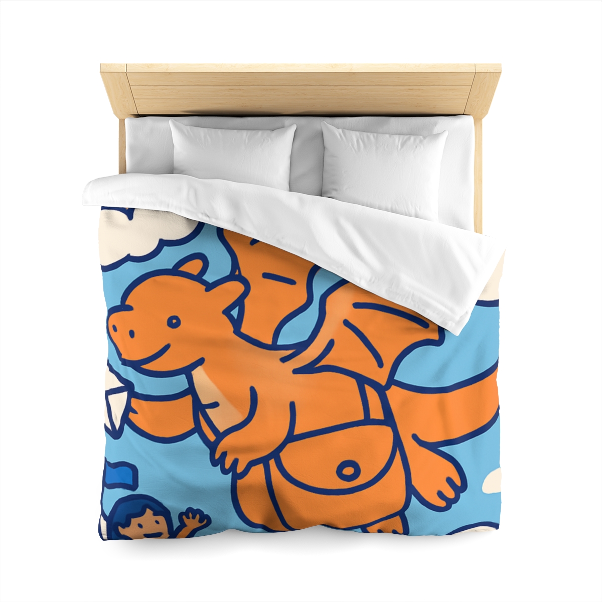 Cloud City Dragon Mail personalized bedding duvets
