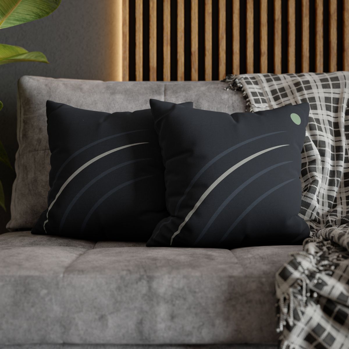 Stepped Arcs With Open Sky trendy patterned pillow cases