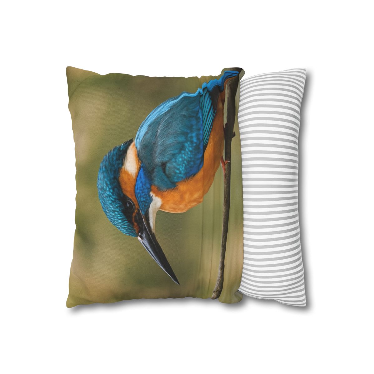 Crystal Dive Common Kingfisher trendy patterned pillow cases