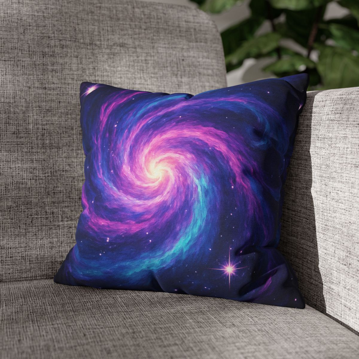 Nebula Spiral Haze stylish decorative pillowcases