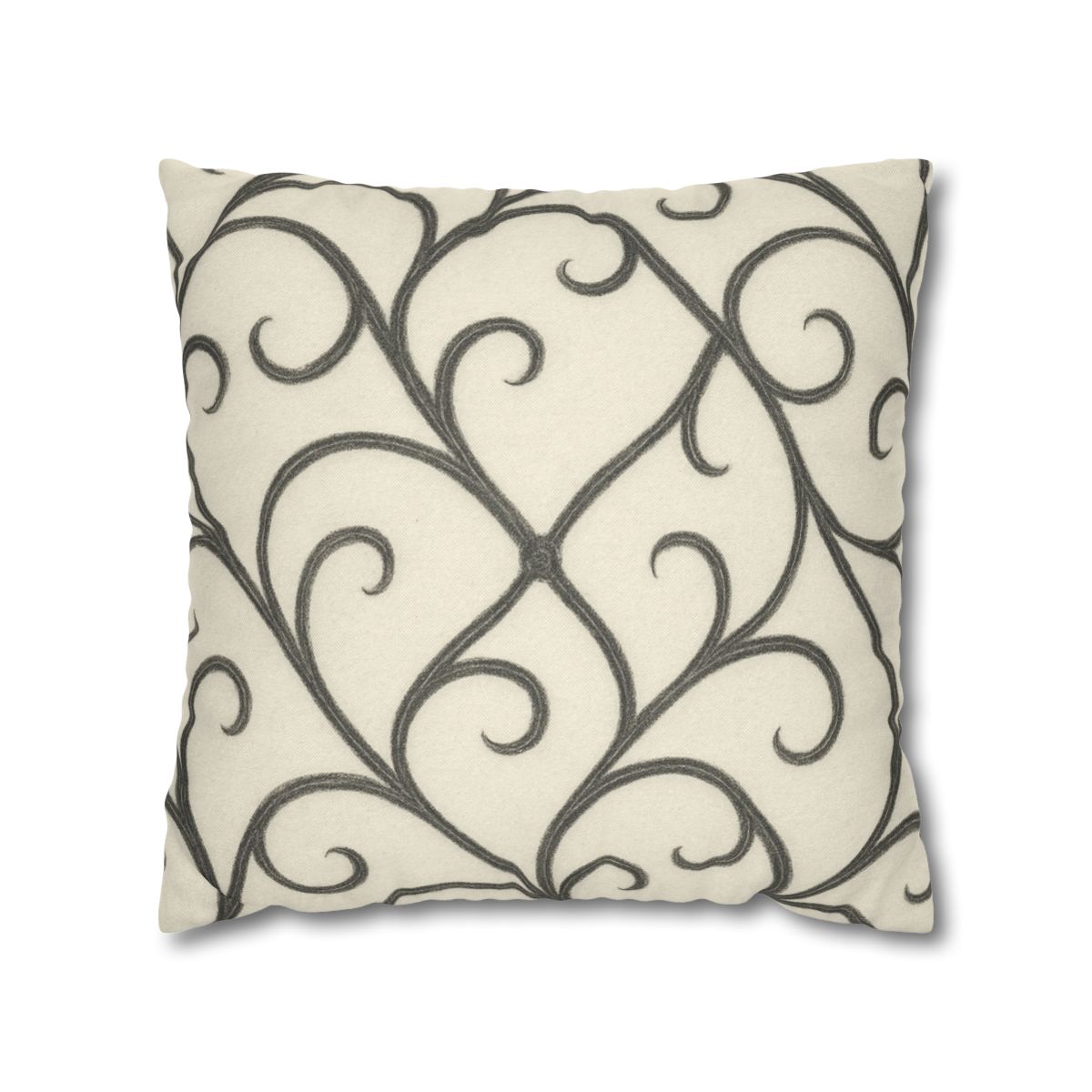 Vine Lattice Outline personalized pillow covers