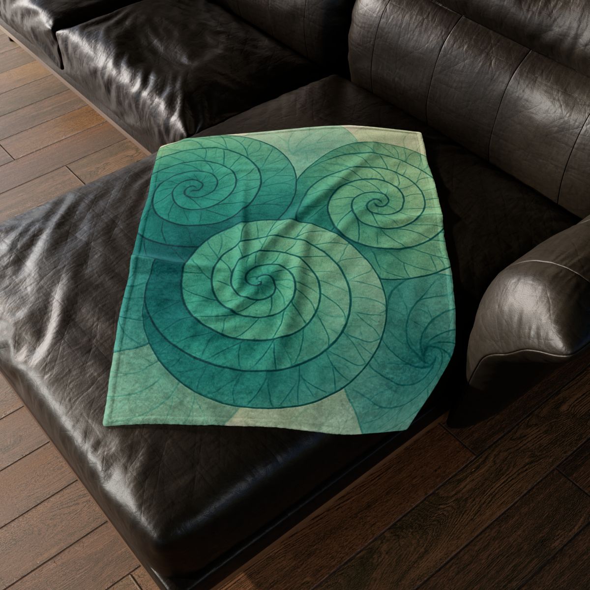 Vein Spiral Canopy trendy patterned blankets