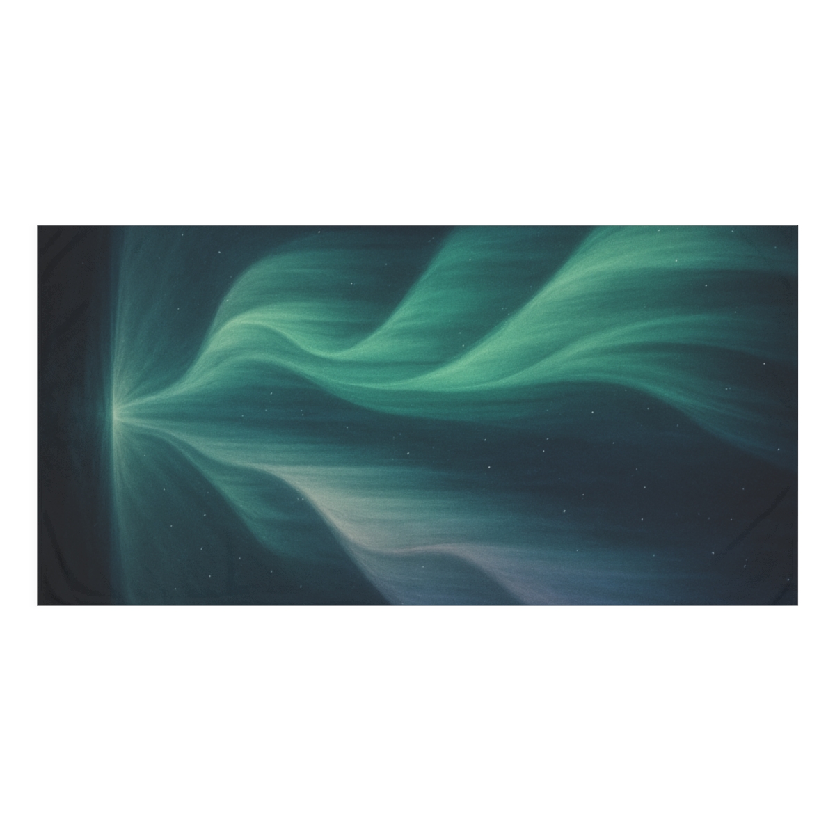 Aurora Veil Convergence trendy hand towels