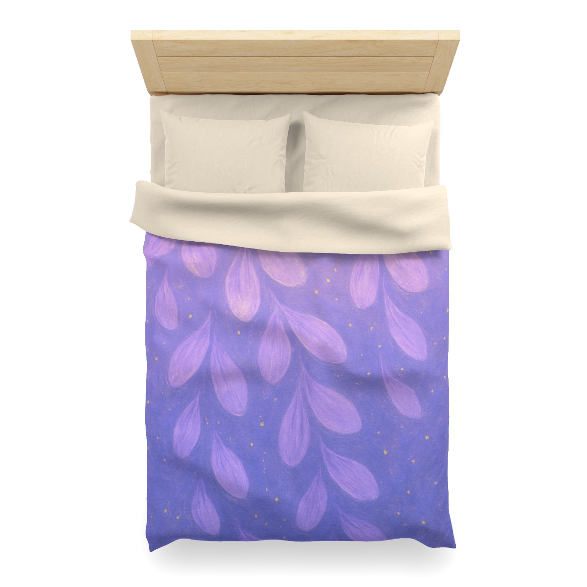 Petal Orbit Cascade unique patterned duvets