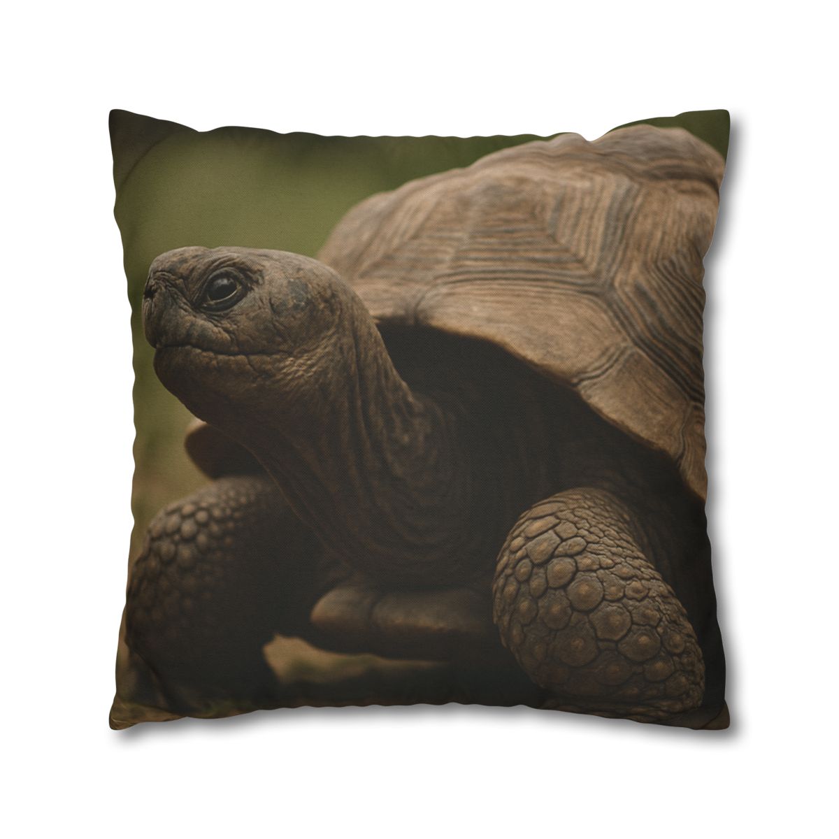 Giant Tortoise Timebound Gaze personalized pillow covers