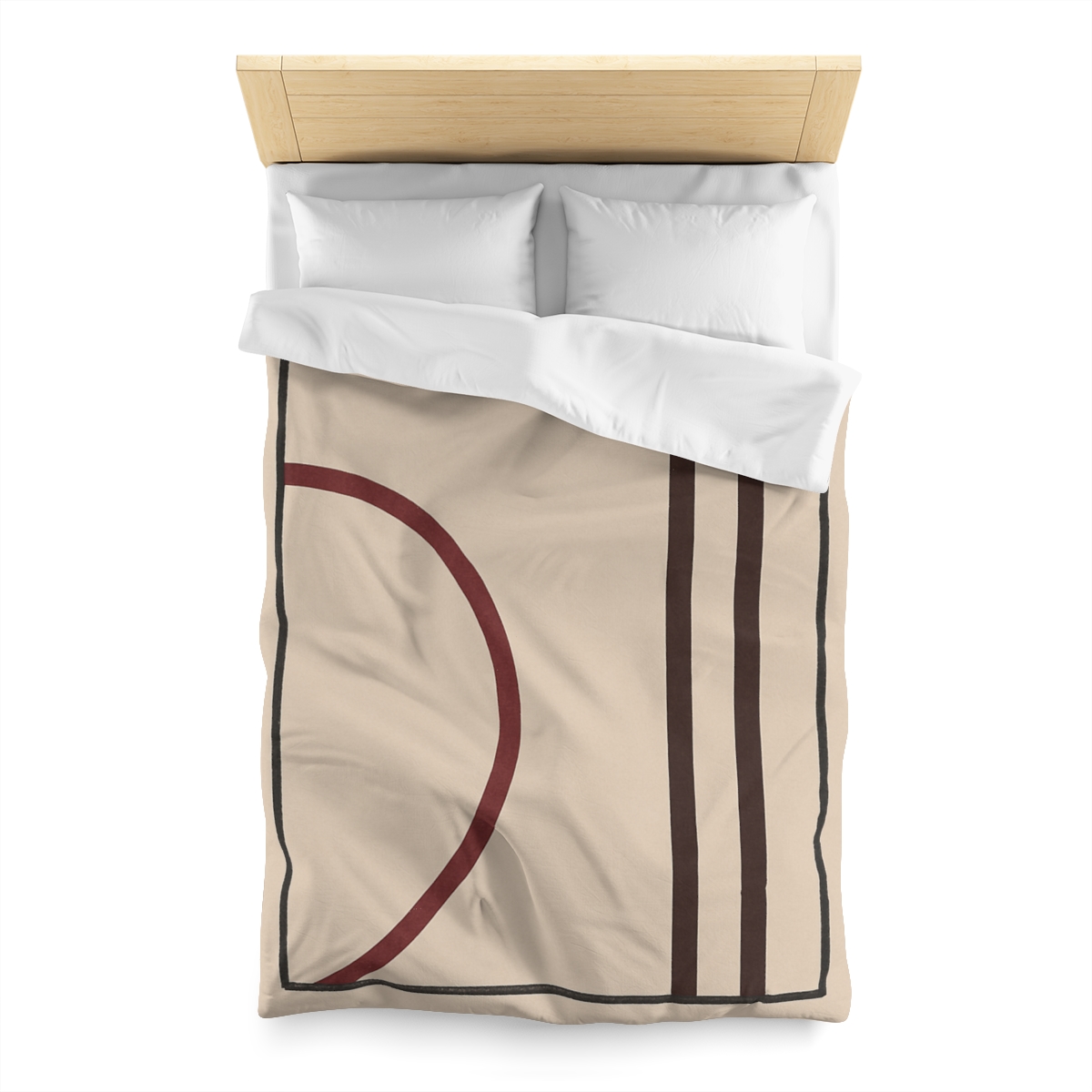 Framed Arc And Twin Columns soft comforter duvets