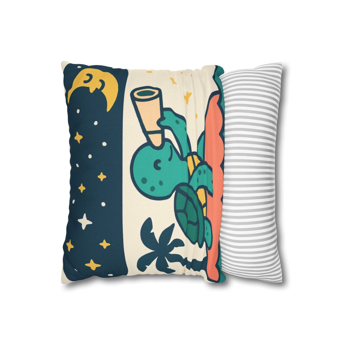 Stargazer Sea Turtle Adventure comfortable bedding pillow covers