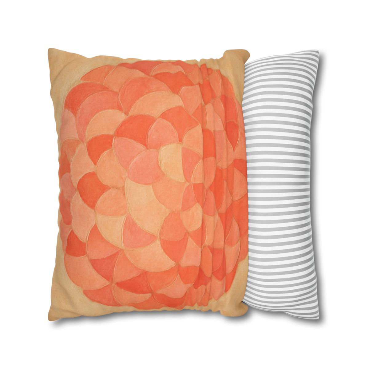 Petal Mosaic Halo custom pillow cases