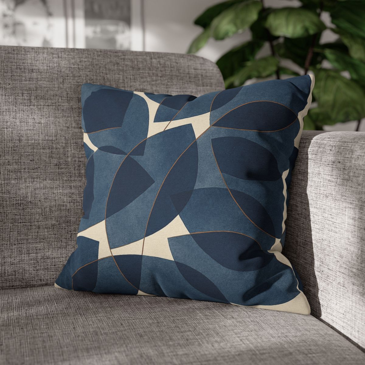 Petal Overlay Mosaic trendy patterned pillow cases