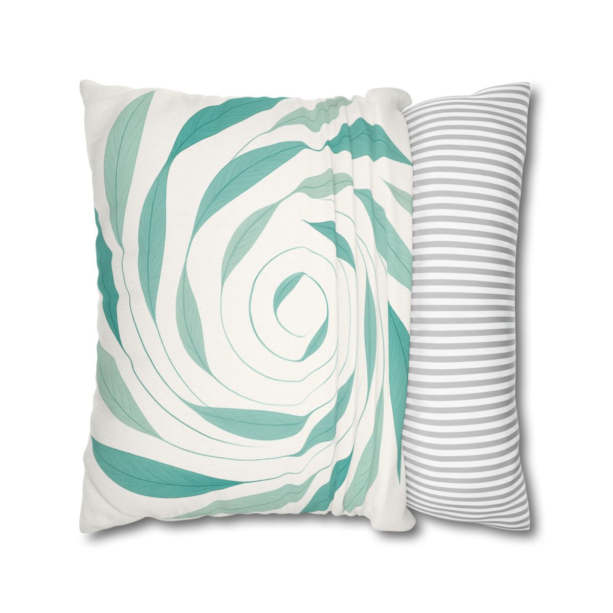 Orbiting Leaf Halo soft cotton pillow cases