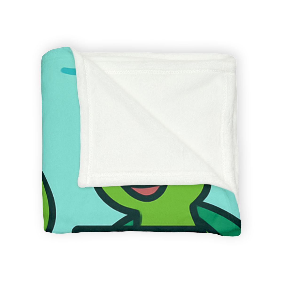 Coral Reef Math Parade Of Sea Turtles personalized cozy blankets