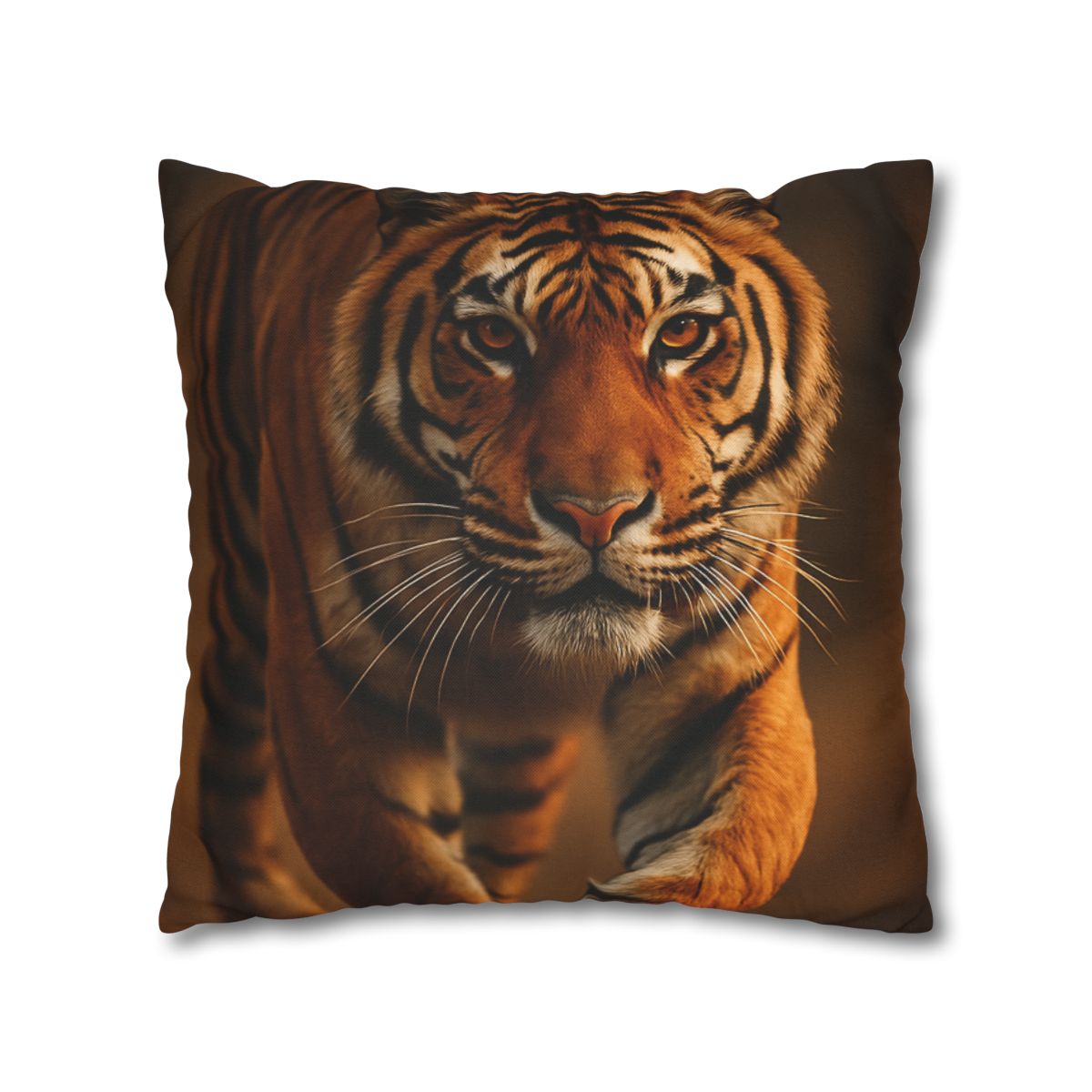 Dusk Herald Bengal Tiger designer print pillow cases
