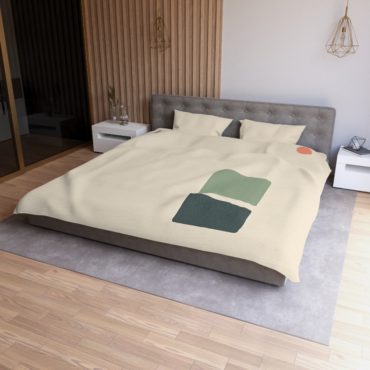 Open Frame With Sliding Arc stylish duvet covers