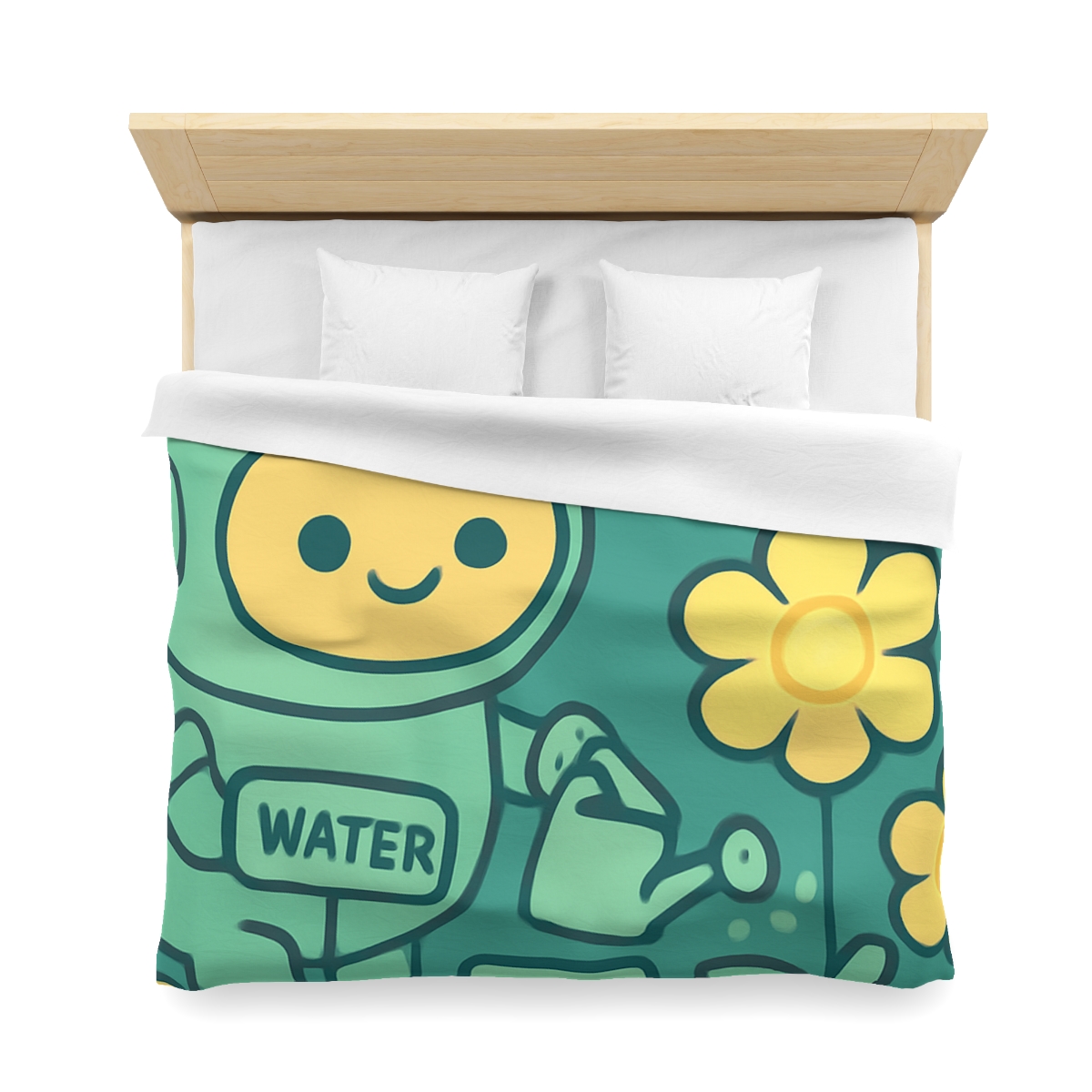 Robot Gardener And The Moonflower Patch warm winter duvets