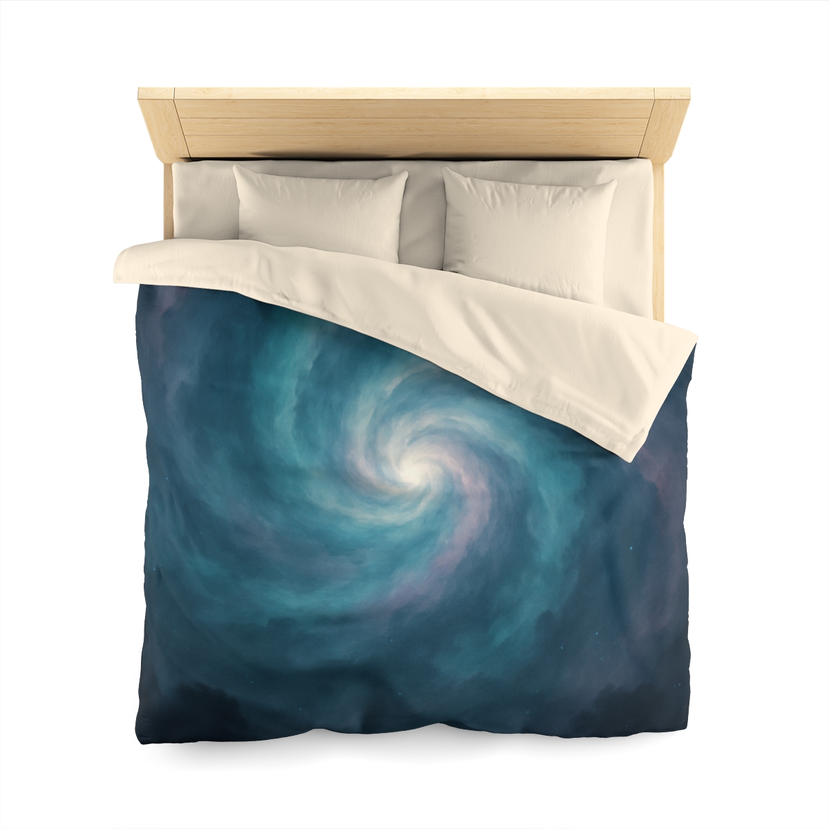 Nebula Spiral Haze unique patterned duvets