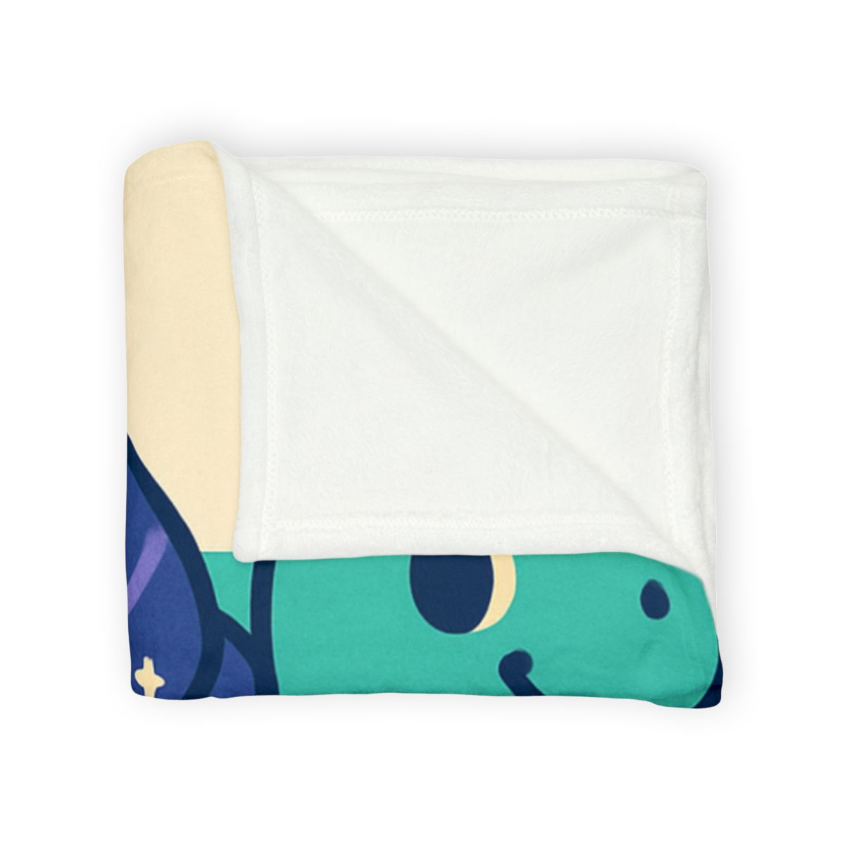 Galactic Seashell Turtle designer printed blankets