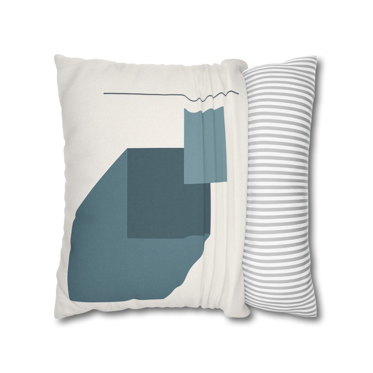 Stepped Rectangle Orbits personalized pillow covers