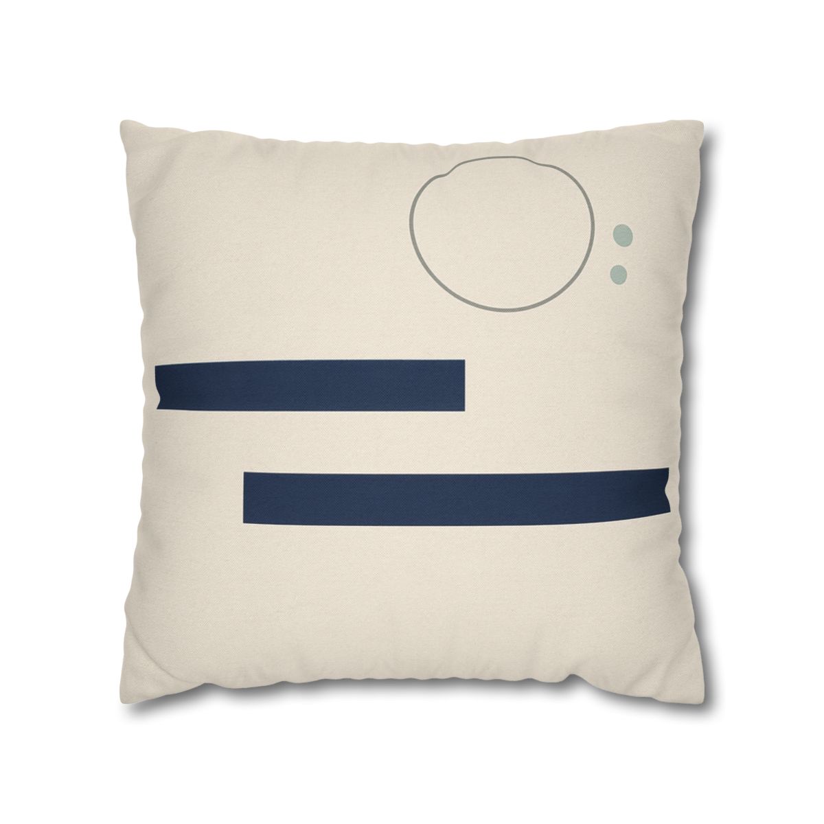 Twin Bars And Quiet Dot Cluster designer print pillow cases