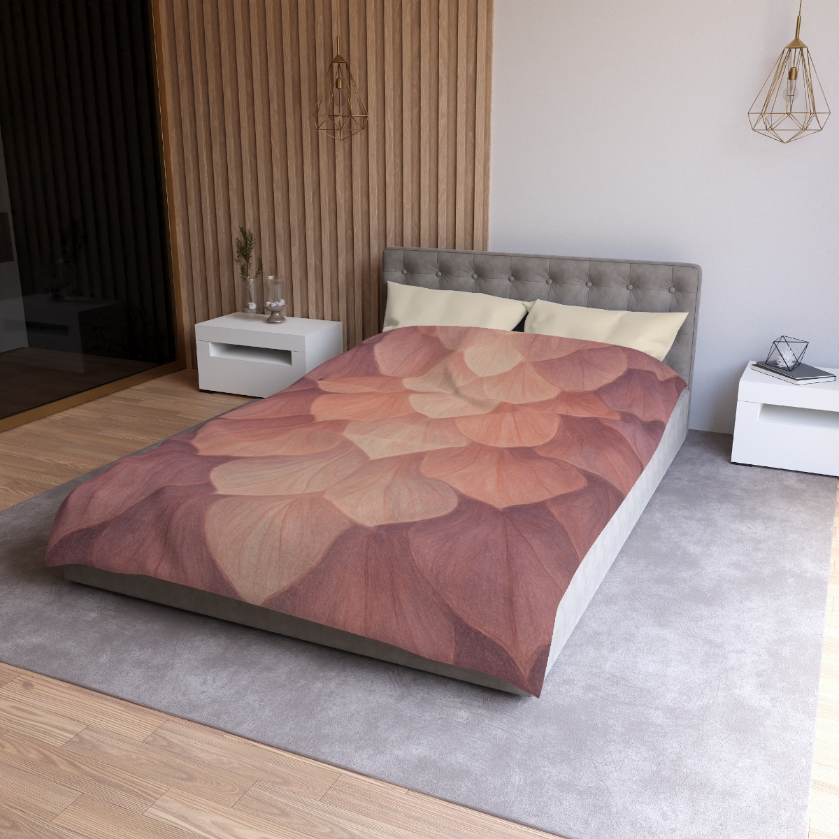 Petal Prism Cascade stylish duvet covers