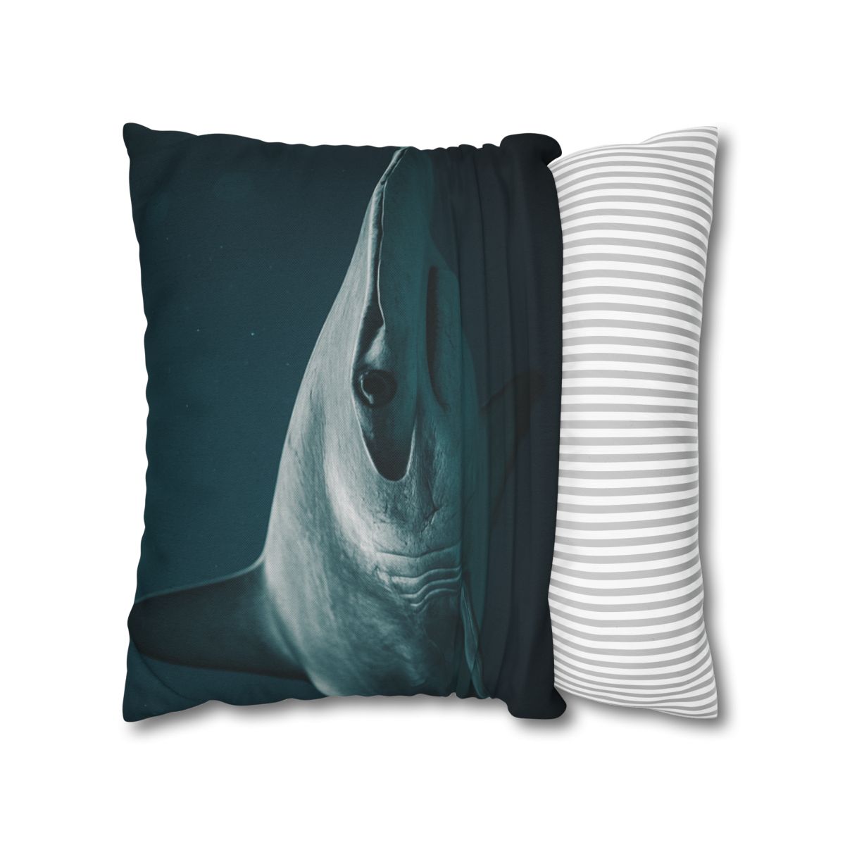 Midwater Silhouette Hammerhead Shark trendy patterned pillow cases