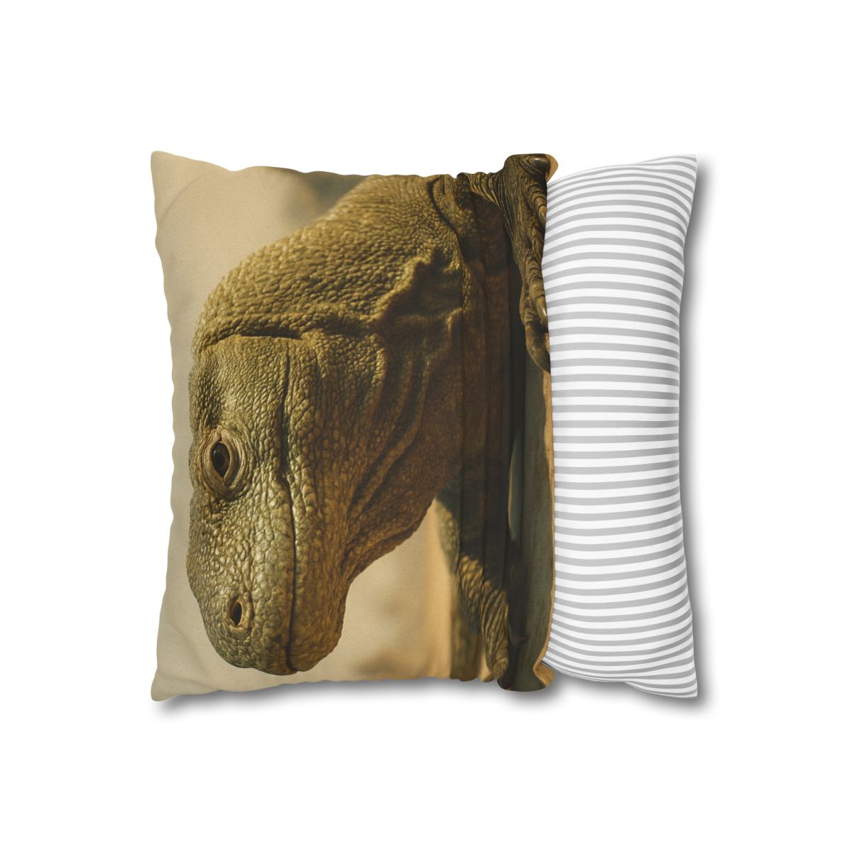Ancient Sentinel Komodo Dragon soft cotton pillow cases