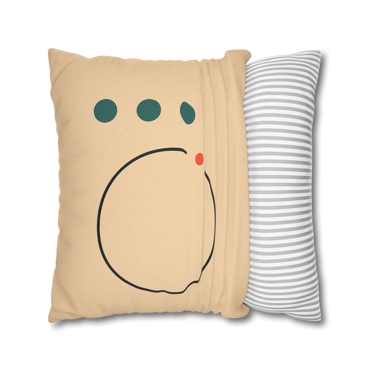 Broken Ring With Offset Triplet custom pillow cases