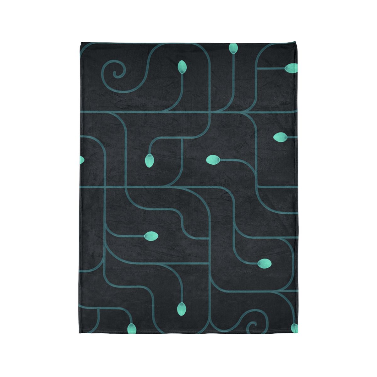 Vine Circuit Lattice custom blankets