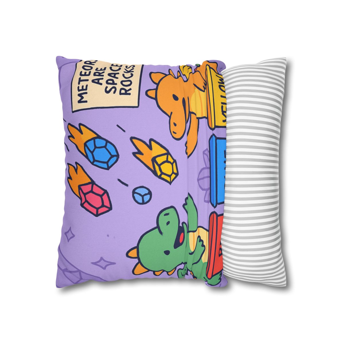 Crystal Cave Dragons Sorting Gem Meteors trendy patterned pillow cases