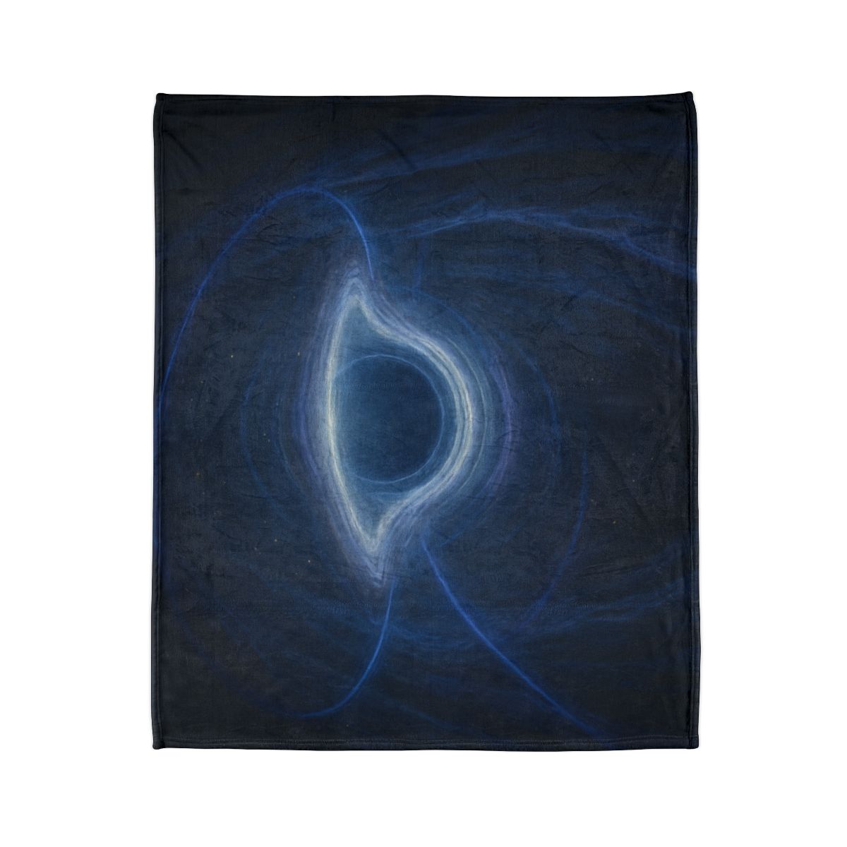 Luminous Event Horizon Veil stylish throw blankets