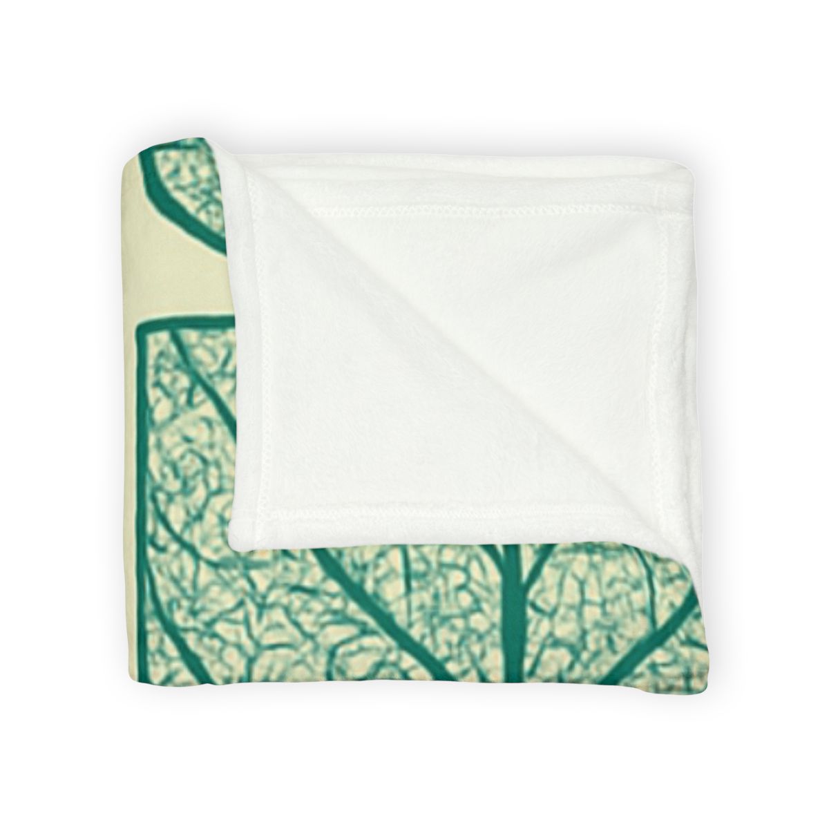 Leaf Vein Lace Grid warm winter blankets