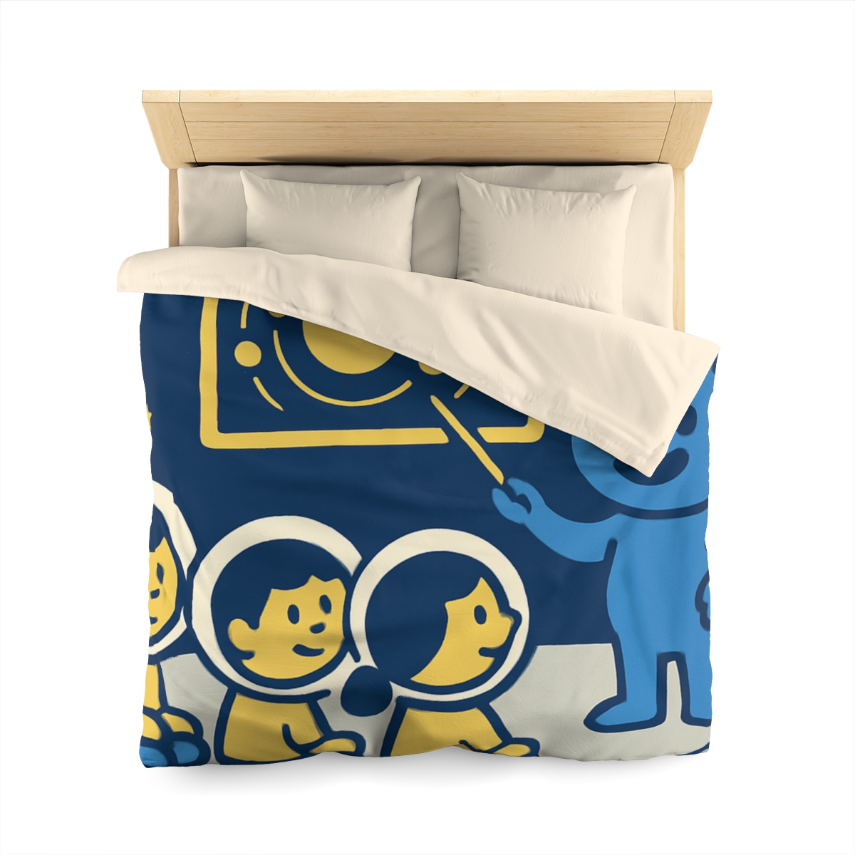 Celestial Classroom On The Moon duvets for gifts