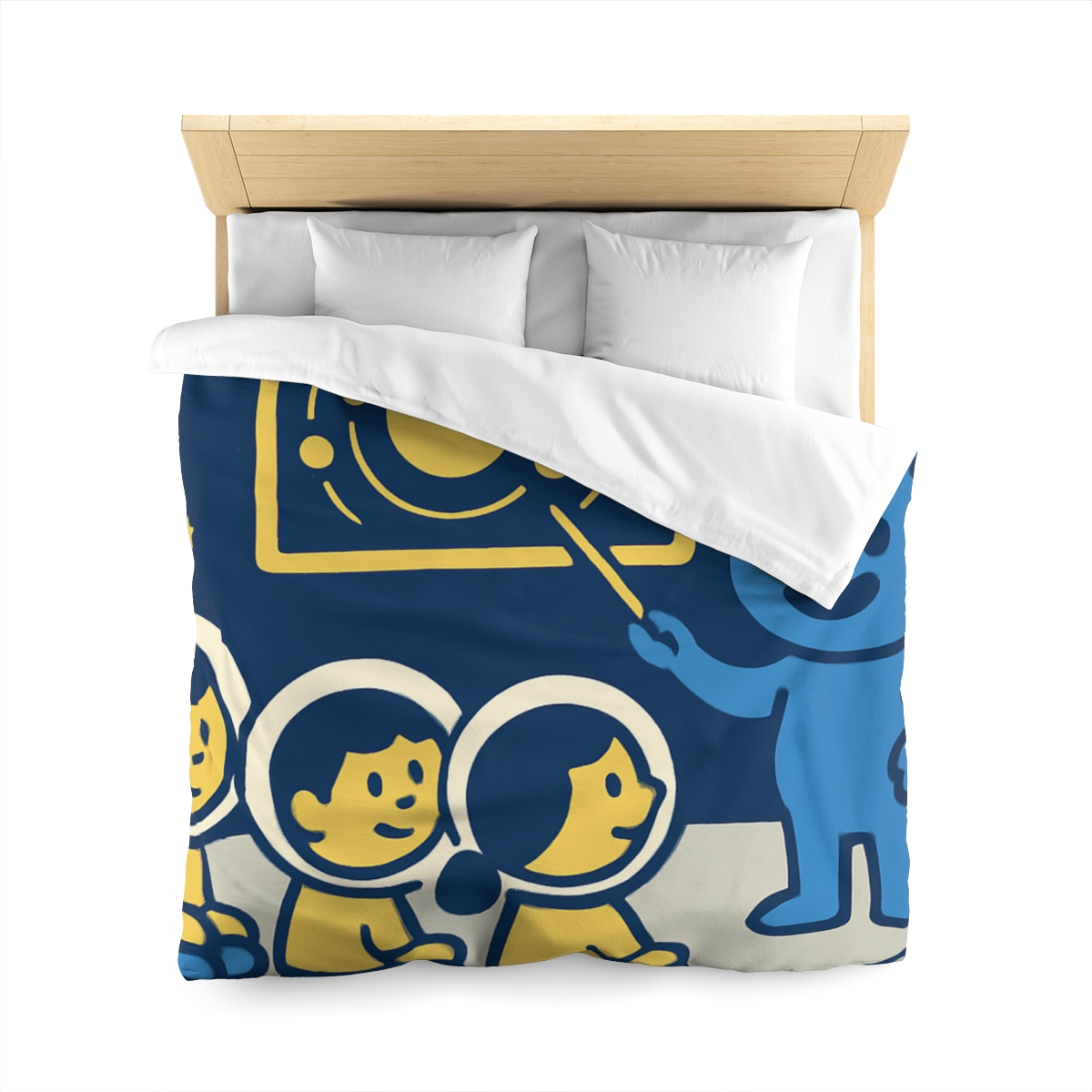 Celestial Classroom On The Moon duvets for gifts