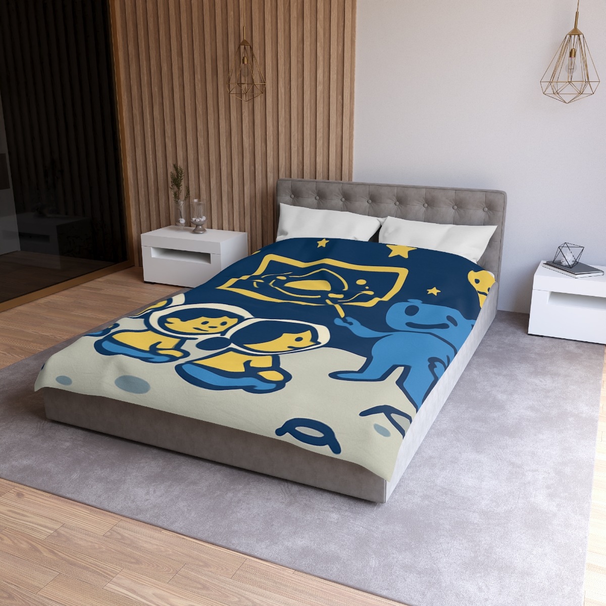 Celestial Classroom On The Moon duvets for gifts